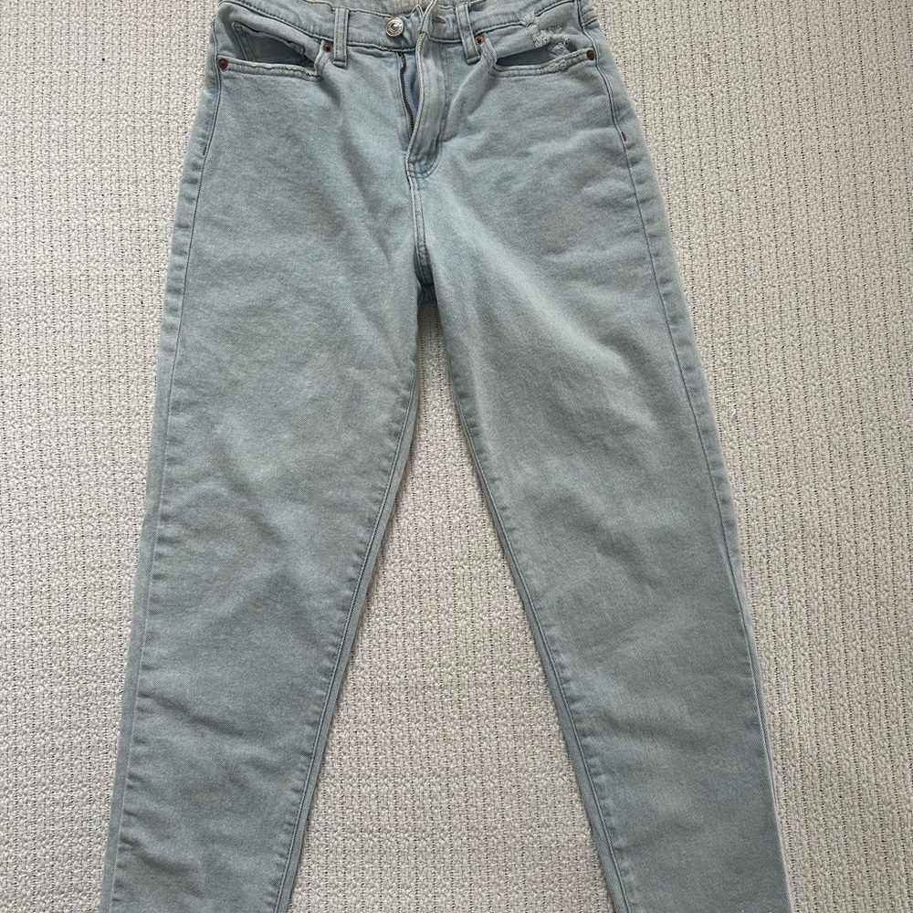 Rewash Straight Leg Jeans with Vintage Appeal
